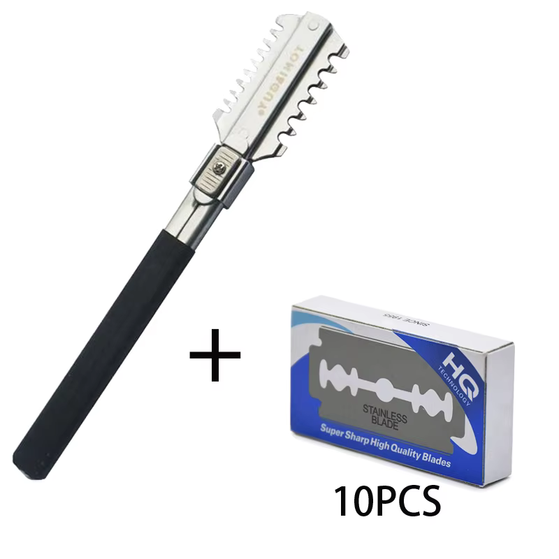 Grooming Men'S Hair - Double-Edge Scheren Kapsel Scheermes Messen Handleiding