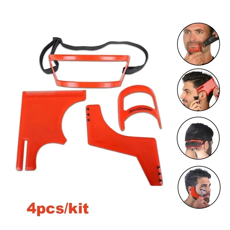 Grooming Men'S Hair - 2/4 Stuks Mannen Baard Kammen Haartrimmers