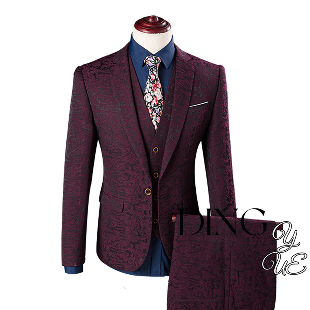 Mens Grooming Brand - Blazer Vest Broek High-end Merk Effen
