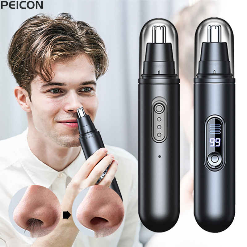 Nose Hair Trimmer - Elektrische neushaartrimmer voor mannen, draagbare neushaarverwijderaar