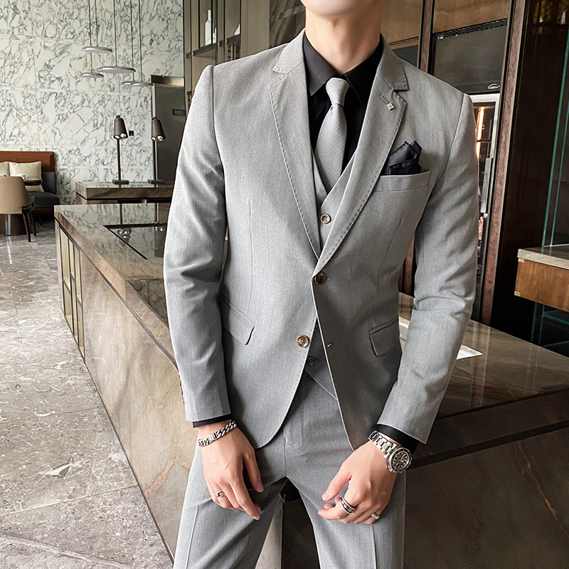 Mens Grooming Brand - (Jas + Vest + Broek) high-End