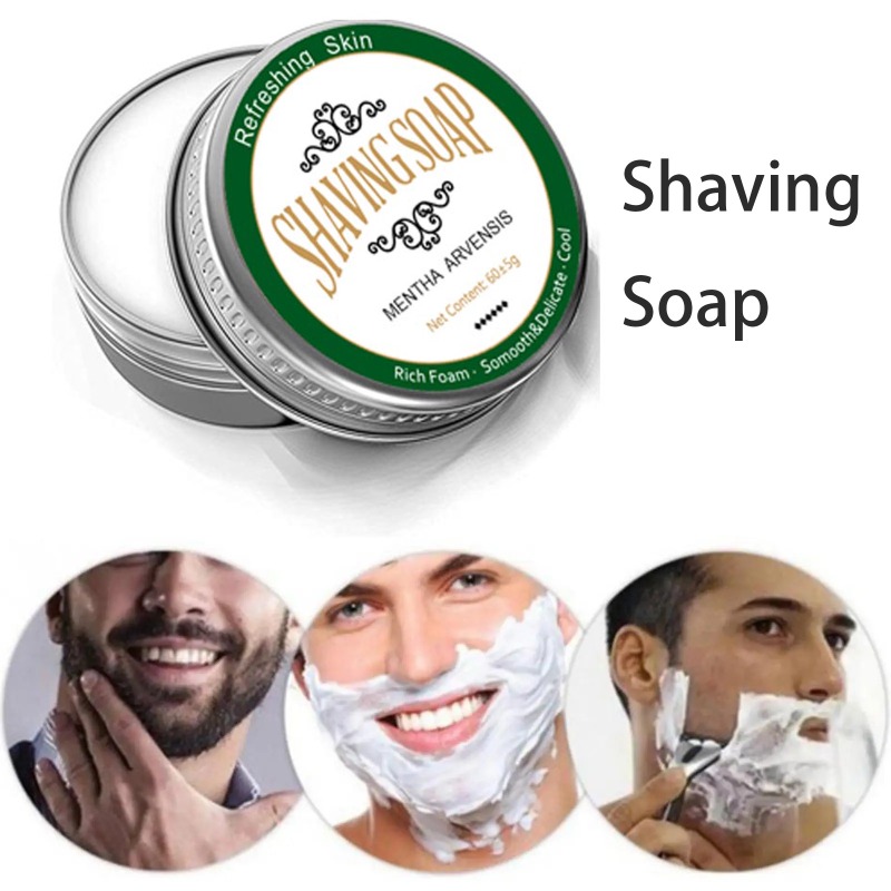 Men'S Beard Grooming - Man Baard Scheerzeep Zacht Langdurig Hydraterend