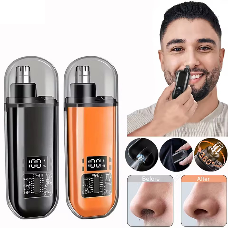 Men'S Grooming Haircut - Neushaartrimmer Draagbare neus- en oorhaarverwijderaar Oplaadbare