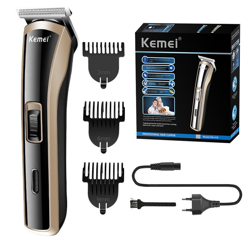 Men'S Grooming Tool - Kemei 418 Professionele elektrische tondeuse Oplaadbare