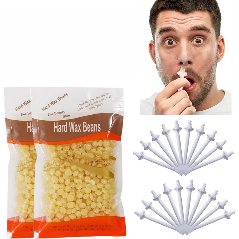 Men'S Grooming Options - Pijnloze neuswax sticks set, neushaarverwijderings- en