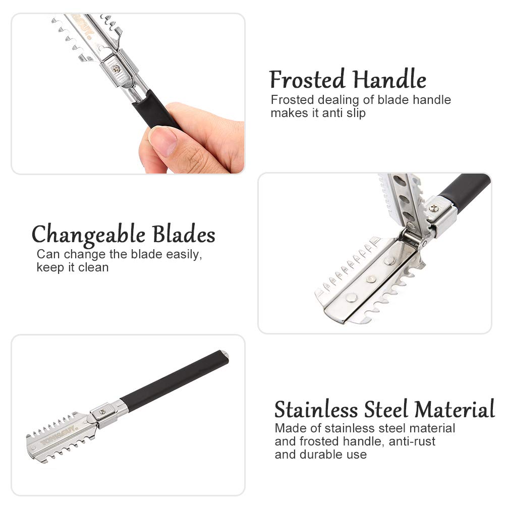 Double-Edge Scheren Kapsel Sch - Grooming Men'S Hair recensie en prijs