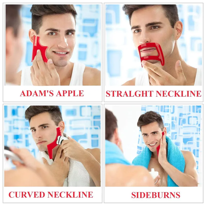 2/4 Stuks Mannen Baard Kammen  - Grooming Men'S Hair recensie en prijs