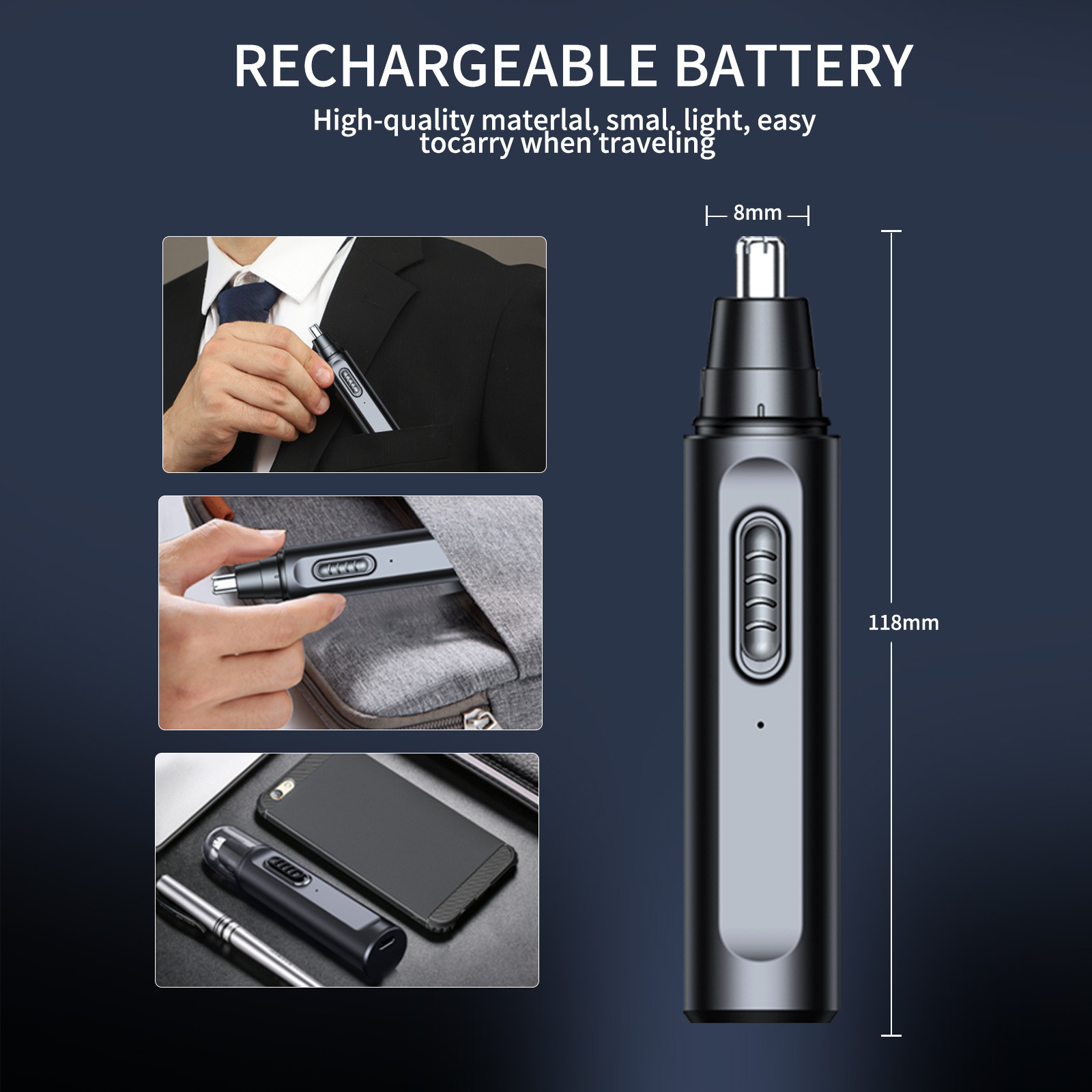 Neushaartrimmer voor mannen El - Men'S Grooming Haircut recensie en prijs