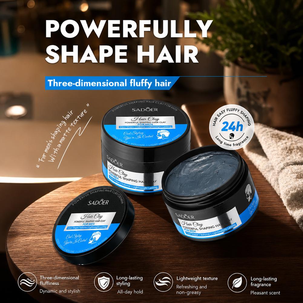 Matte haarstyling klei, sterke - Grooming Men'S Hair recensie en prijs