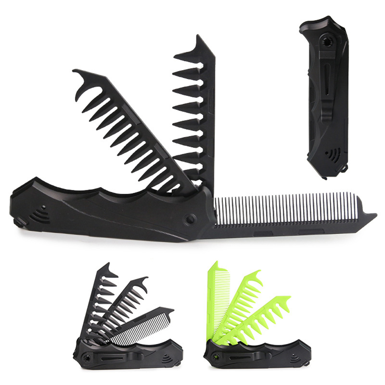 Dual Tooth Opvouwbare Kam voor - Men'S Grooming Tool recensie en prijs