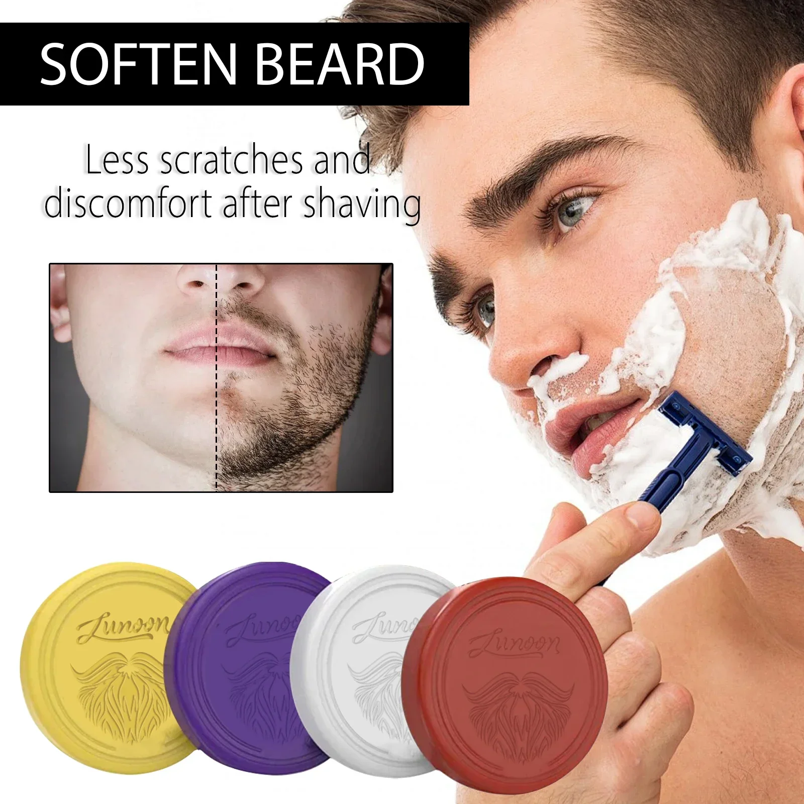 4/1 stuks Heren Baard Scheerze - Men'S Beard Grooming recensie en prijs