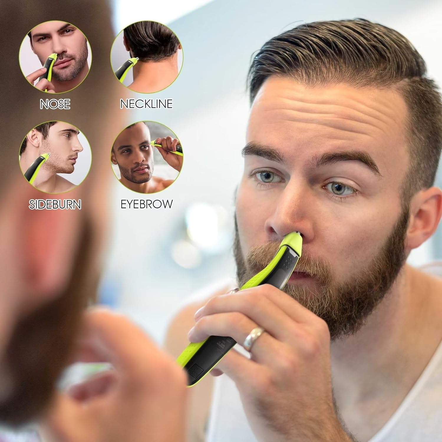 YUKU Neus Tondeuse Vervanging  - Men'S Grooming Haircut recensie en prijs