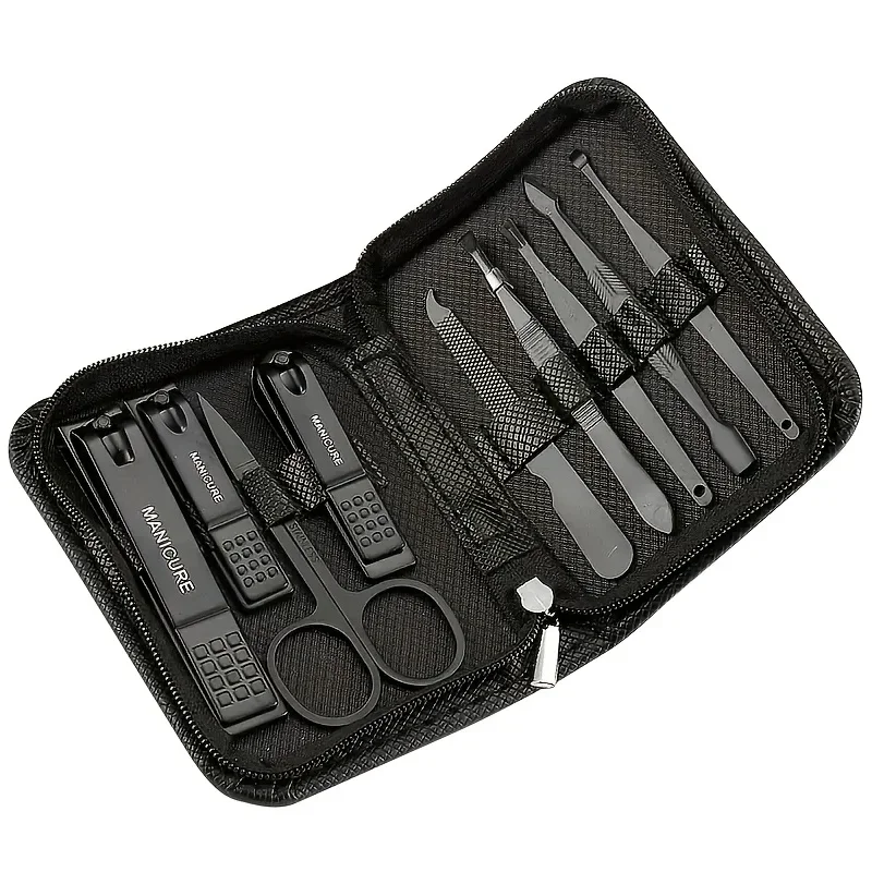 9-delige manicure- en pedicure - Men'S Grooming Tool recensie en prijs