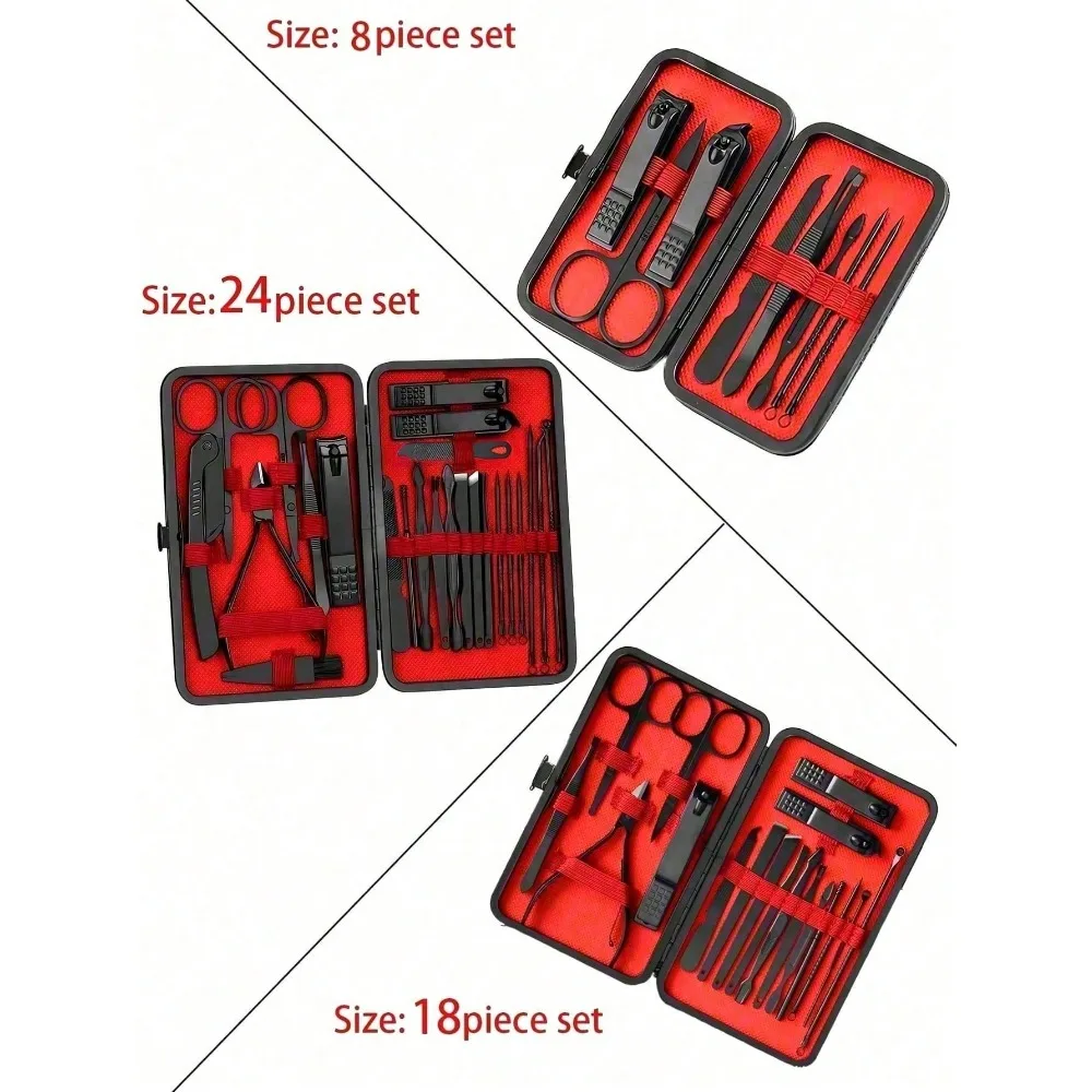 8/24-delige professionele mani - Men'S Grooming Tool recensie en prijs